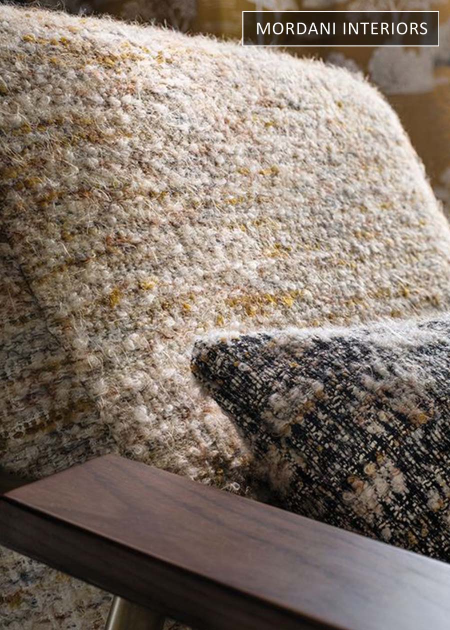 Jute Mustard Jacquard Upholstery